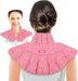 REVIX Heated Neck Wrap Microwavable Heating Pad for Neck and Shoulders