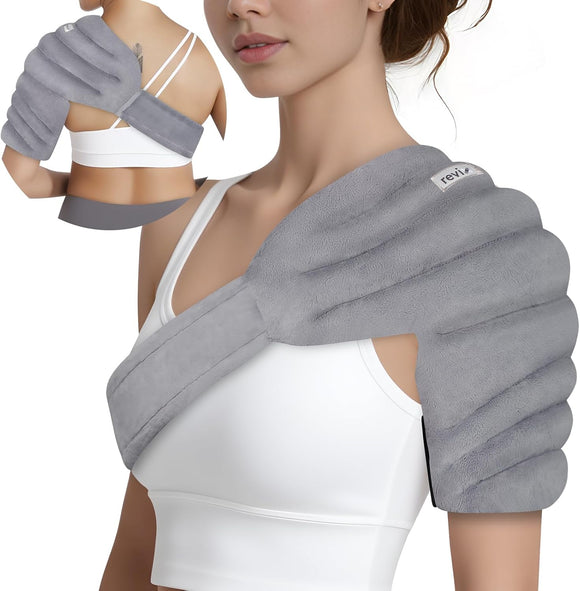 REVIX Microwavable Shoulder Heating Pad for Rotator Cuff