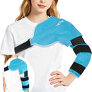 REVIX Youth Shoulder Elbow Ice Pack Wrap, Arm Ice Pack for Pitchers