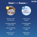 Use warm for comfort or cold after activity—ideal for daily joint care