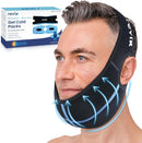 REVIX Wisdom Teeth Ice Pack Head Wrap with 3D Sewing Jaw Ice Pack for Face Oral Surgery Pain Relief for TMJ