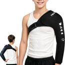 REVIX Young Shoulder Arm Ice Pack Wrap, Reusable Gel Cold Sleeve
