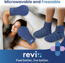 REVIX Microwavable Heating Mittens and Feet Warmers-3