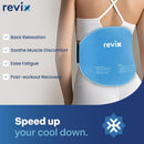 REVIX Extra Large Ice Pack for Back Discomfort Relief, 40 Minutes of Long-Lasting Cold Therapy