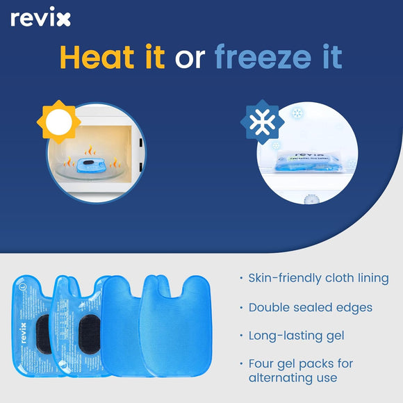 REVIX Teeth Ice Pack Head Wrap for Kids Ice Pack for Face & Jaw with 3D Fit