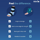 REVIX Ankle Ice Pack for Foot Swelling, Reusable Gel Ice Pack Wrap