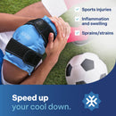 REVIX Ice Pack for Knee Pain Relief, Reusable Gel Ice Wrap for Leg Injuries