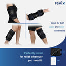 REVIX Ice Pack for Knee Pain Relief, Reusable Gel Ice Wrap for Leg Injuries