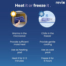 Use warm for comfort or cold after activity—ideal for daily joint care.