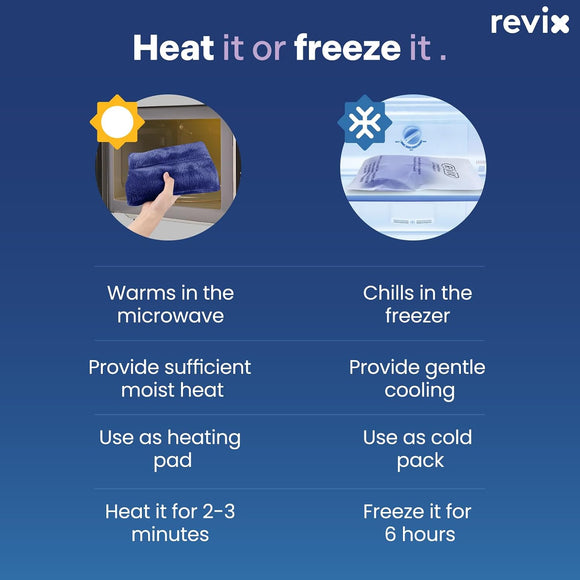 Use warm for comfort or cold after activity—ideal for daily joint care.