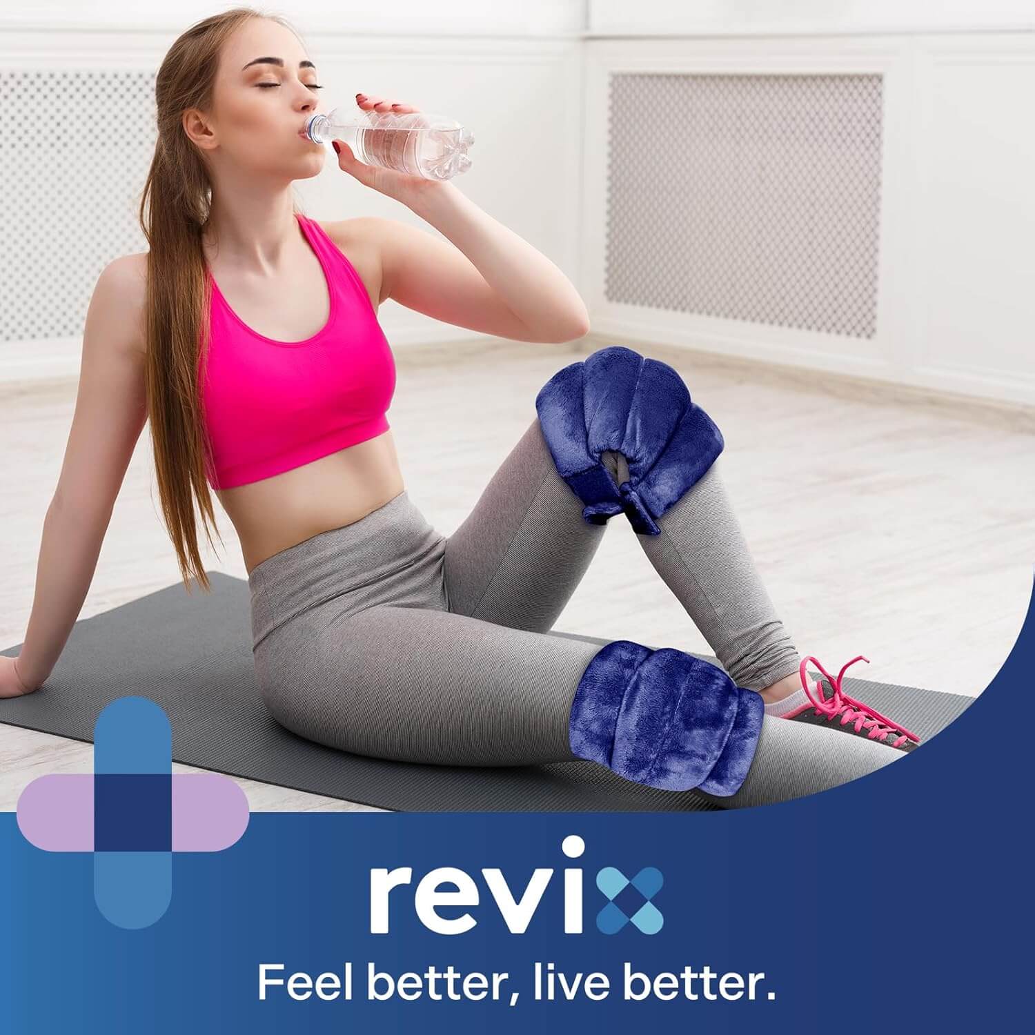 REVIX Microwave Heating Pad for Knee Pain Relief & Arthritis Elbow Success