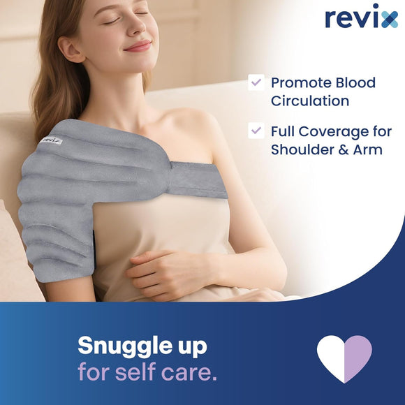 REVIX Microwavable Shoulder Heating Pad for Rotator Cuff