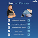 REVIX Triple-Layer Gel Shoulder Ice Pack Wrap for Rotator Cuff-9