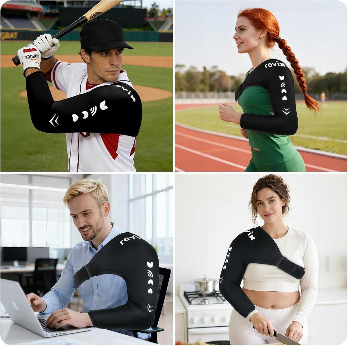 REVIX Arm Shoulder Ice Pack Rotator Cuff Cold Therapy | Revixcare