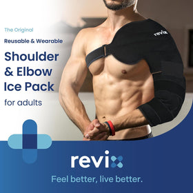 REVIX Arm Ice Pack Wrap for Pitchers – Shoulder and Elbow Ice Pack