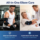 REVIX Cubital Tunnel Elbow Brace with Upgraded Soft Detachable Gel Pack-7