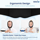 REVIX Wisdom Teeth Ice Pack Head Wrap with 3-Layer Gel Cooling-3