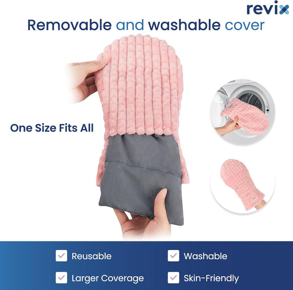 REVIX Microwavable Heating Mittens for Hands and Fingers
Success
