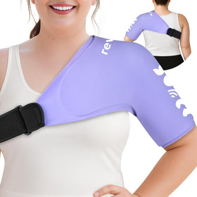 REVIX Shoulder Ice Pack for Rotator Cuff Cold Therapy, Gel Ice Pack Reusable for Arm Discomfort & Fatigue - 0