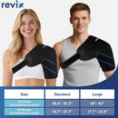 REVIX Shoulder Ice Pack Wrap, Ice Shoulder Brace for Rotator Cuff