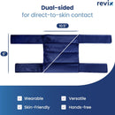 Soft & Secure Fit for Instant Comfort: Crafted with ultra-soft Minky and Dutch fleece, this heating pad wraps comfortably around your knee or elbow. Dual adjustable straps hold it securely in place, so you can relax or stay active with ease. Whether resting on the sofa or working at a desk, the snug fit delivers uninterrupted, hands-free warmth