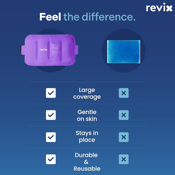 REVIX 2-Pack Large Cold Packs for Back