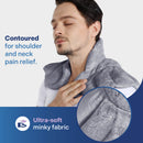 REVIX Heated Neck Wrap Microwavable Heating Pad for Neck and Shoulders