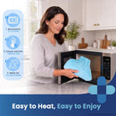 REVIX Microwavable Heating Pad for Period Cramps, Hot Cold Wrap for Belly