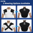 REVIX 45-Min Long-Lasting Ice Pack for Shoulders and Back, Large Gel Ice Pack with Straps-7