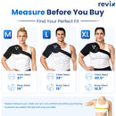REVIX Large Shoulder Ice Pack, 45-Min Long-Lasting for Rotator Cuff Surgery