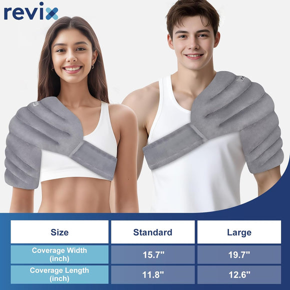 REVIX Microwavable Shoulder Heating Pad for Rotator Cuff