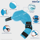 REVIX Youth Shoulder Elbow Ice Pack Wrap, Arm Ice Pack for Pitchers