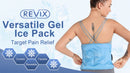 REVIX Ice Pack for Lower Back Pain Cold Compress Ice Bag for Shoulder, Neck, Hip, Arm & Knee
