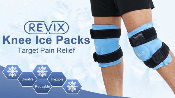 REVIX Ice Packs for Knee Injuries Reusable