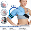 REVIX Shoulder Ice Pack Rotator Cuff Cold Therapy, Ice Packs Shoulder Wraps for Pain Relief