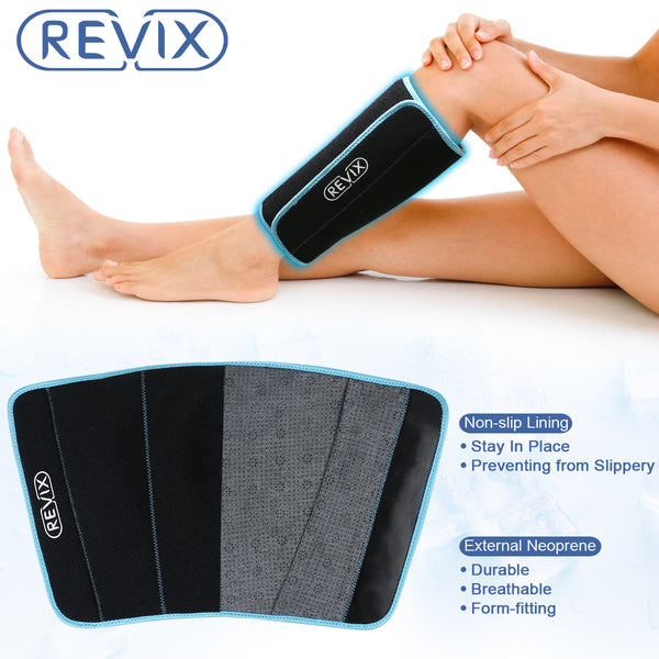 REVIX Calf and Shin Gel Ice Packs for Bruises