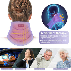 REVIX Microwavable Heated Neck Wrap 