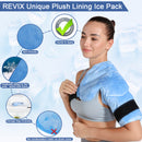 REVIX Shoulder Ice Pack Rotator Cuff Cold Therapy, Ice Packs Shoulder Wraps for Pain Relief