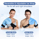REVIX Shoulder Ice Pack Rotator Cuff Cold Therapy, Ice Packs Shoulder Wraps for Pain Relief