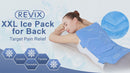 REVIX Full Back Ice Pack for Back Pain Relief Reusable Large Gel Ice Wrap