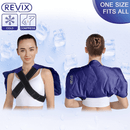 REVIX Full Back Ice Pack for Back Pain Relief Reusable Large Gel Ice Wrap