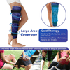 REVIX Gel Ice Pack for Leg Pain Relief, Large Ice Wrap for Cold Compress Therapy After Surgery