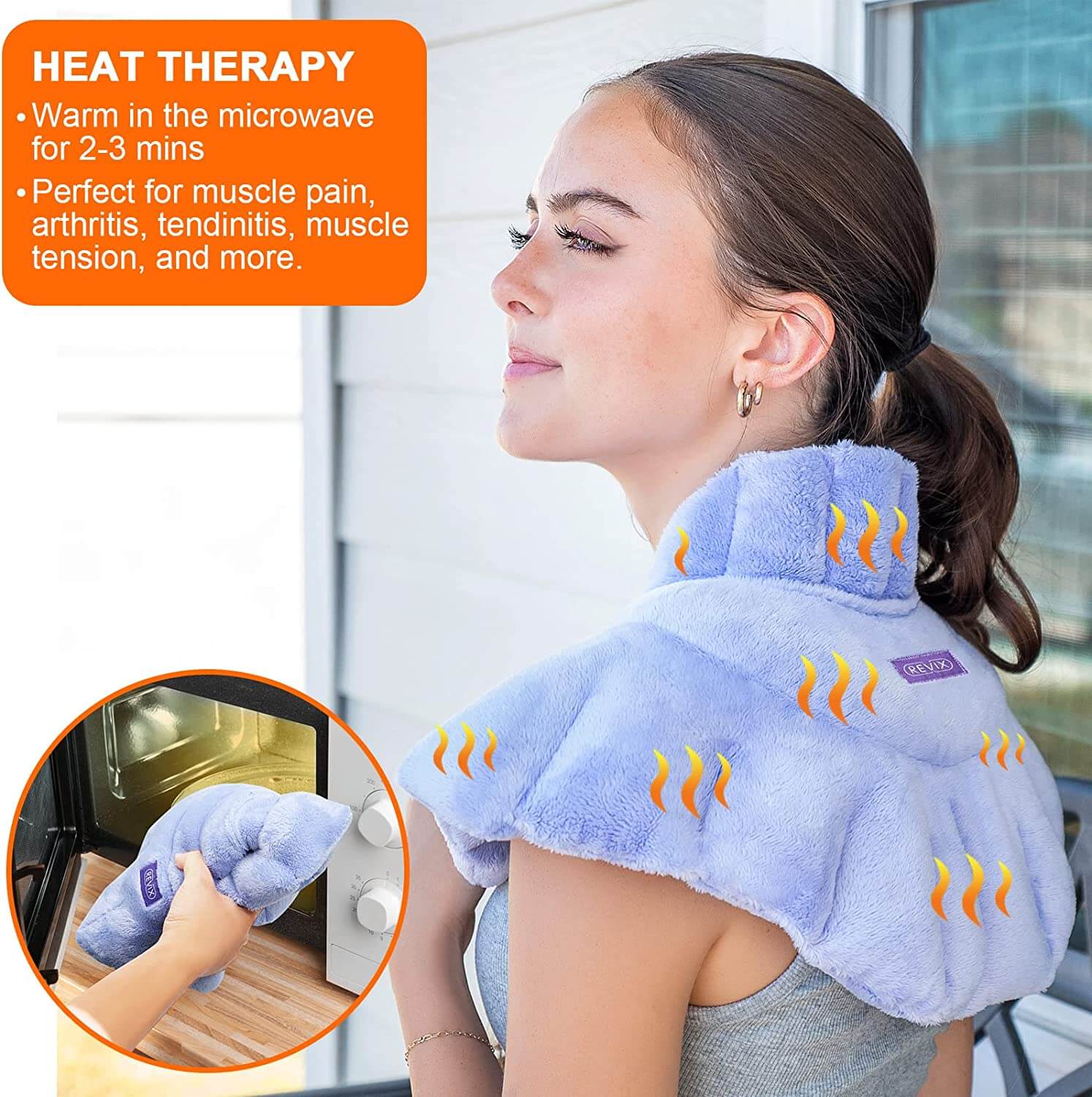 Free Shipping 3 Level Electric Heated Shoulder Wrap Pads Pain