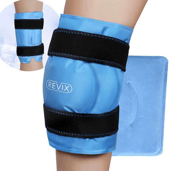 Cool Relief Soft Gel Knee Ice Wrap, Cold Therapy Compression Ice Pack, 通販 