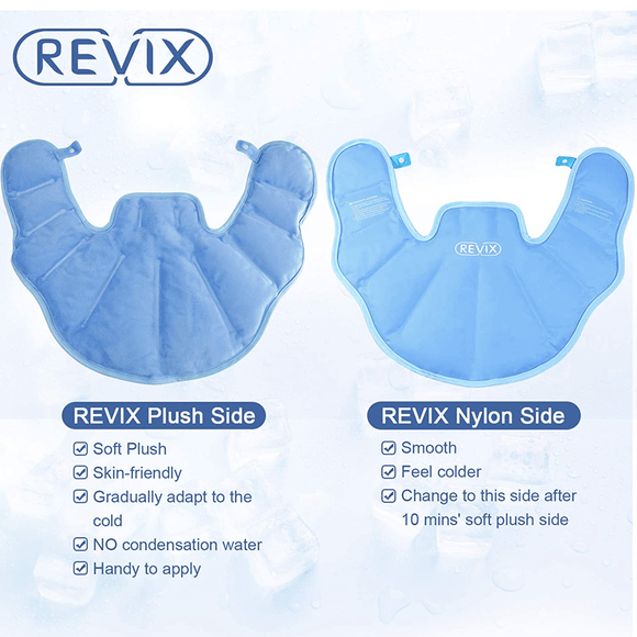 REVIX Ice Pack for Neck Pain Relief Ice Bag for Cold Compress