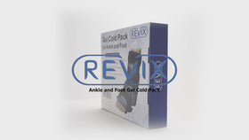 REVIX Ankle Ice Pack for Foot Swelling, Reusable Gel Ice Pack Wrap