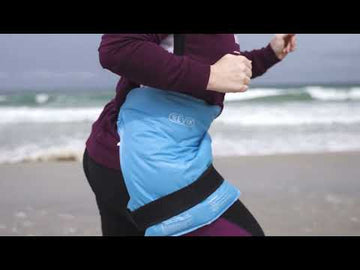 REVIX Ice Pack for Shoulder Back Hip Knee Leg or Shin, Soft Plush Lined Cold Compress Wrap for Surgery Recovery