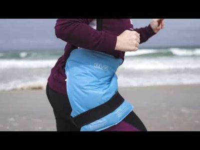 REVIX Ice Pack for Shoulder Back Hip Knee Leg or Shin, Soft Plush Lined Cold Compress Wrap for Surgery Recovery