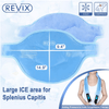 REVIX Neck Ice Pack with Strap, Cold Compression Ice Wrap for Neck Pain Relief