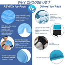 REVIX Shoulder Ice Pack Rotator Cuff Cold Therapy, Ice Packs Shoulder Wraps for Pain Relief